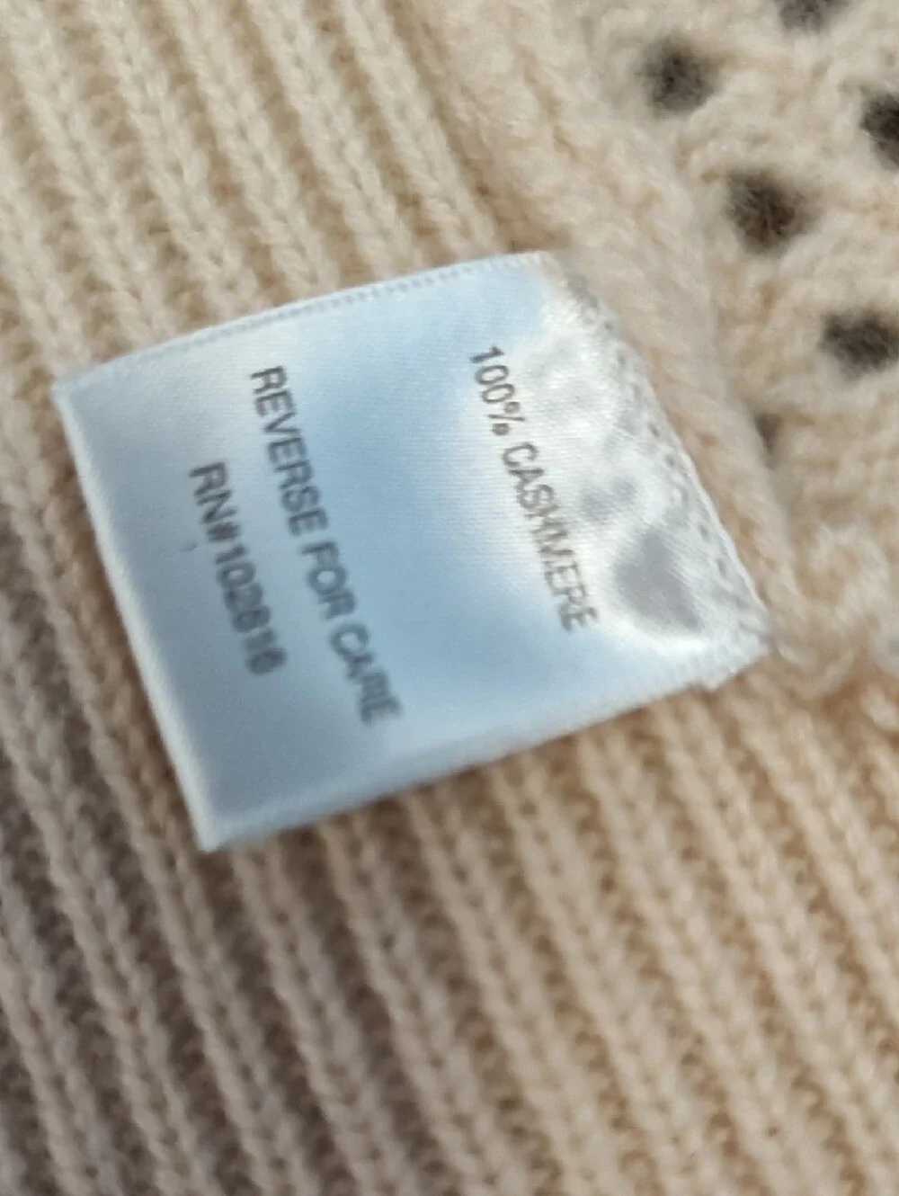 Garnet Hill Open-Knit V-Neck Sweater in Pale Pink - Picture 6 of 8